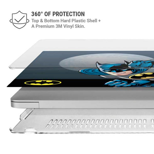 DC Comics Batman Ready for Action MacBook Air 15in (2023-2025) Case plus Skin